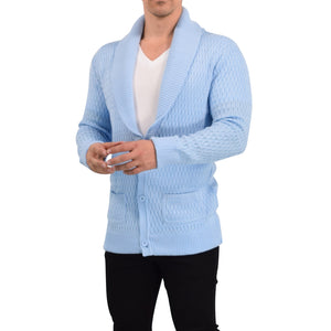 Cobra Sweater Ivory Blue