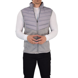 Chaleco Essential Down Vest Gray