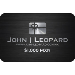 JOHN LEOPARD GIFT CARD