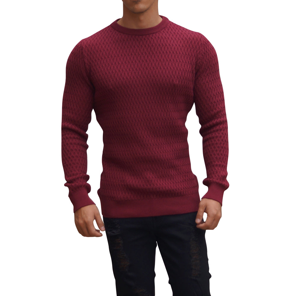 John Leopard - Knitted Sweater Vino – JOHN LEOPARD